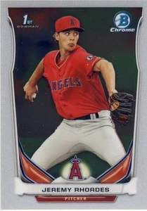 (56) 2014 Bowman Draft JEREMY RHOADES Rookie LOT ALL CHROME Angels CDP113 - Picture 1 of 1