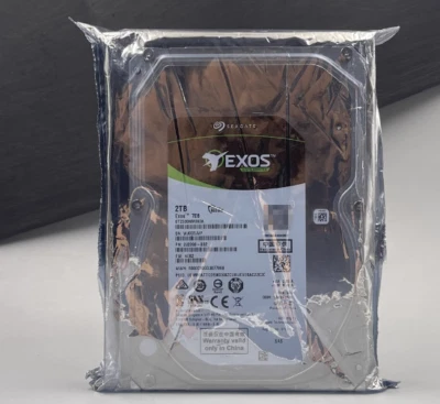 Seagate Exos 7E8 2TB Internal 7.2K RPM SAS 12Gb/s 3.5'' (ST2000NM003A) HDD - Image 1 of 2