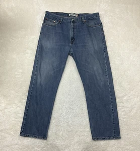 Pantalones de mezclilla azul Levis 505 corte regular para hombre talla W40 L32  - Imagen 1 de 11