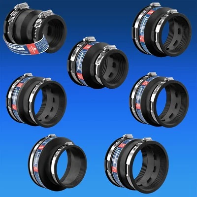 Crassus Schlauchadapter CAC Rohrverbinder Reduzierung für versch. Abwasser Rohre - Bild 1 von 3