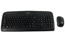 Logitech YR00067 Wireless Keyboard With Mouse And Dongle Paired Tested Works