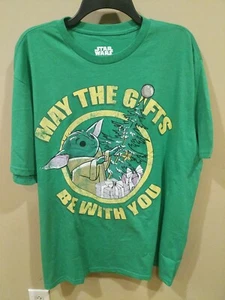 Star Wars The Child May The Gifts Be With You Green T-shirt. Brand New. Size 2XL - Picture 1 of 4