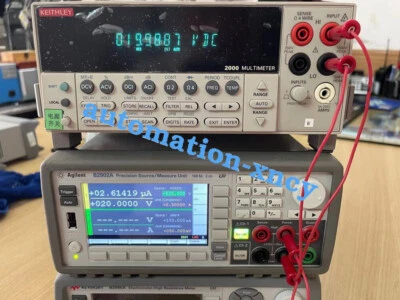 KEYSIGHT/ AGILENT B2902A Precision Source/Measure Unit, 2 ch, 100 fA, 210 V, 3 A - Image 1 of 4