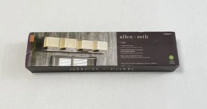 ALLEN ROTH LED Vanity Light Cora 4 Bulb 26” Long Brushed Nickel 1362611 New - Picture 1 of 10