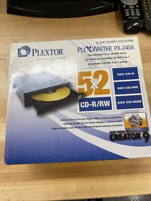 PLEXTOR PX-240A INTERNAL 52x32x52 PLEXWRITER E-IDE CD-RW *NEW* - Image 1 of 4