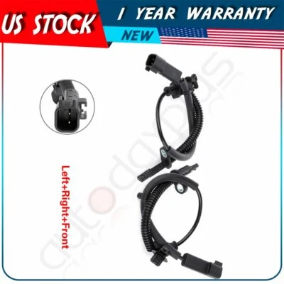 Juego de 2 conjunto de sensor de velocidad de rueda ABS trasero izquierdo y derecho para Lincoln MKZ 2013-2018 Foto 1 de 4