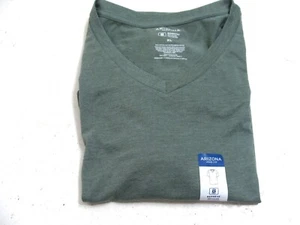 *NWT* Arizona Jean Co Men's Short Sleeve V-Neck Shirt Green Size: XL - Picture 1 of 5