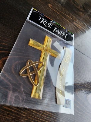 VERY RARE Jolee's True Faith Wedding Scrapbooking Stickers Retired NEW HTF #18 - Image 1 of 4