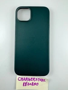 Original Original Original Apple Leder Case mit Magsafe für iPhone 14 Pro Waldgrün - Bild 1 von 9