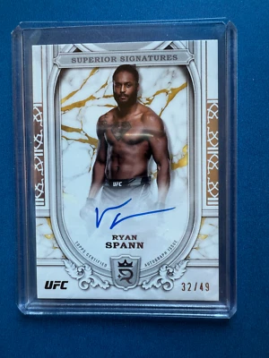 2024 UFC Royalty - Superior Signatures Ryan Spann 32/49 - Image 1 of 2