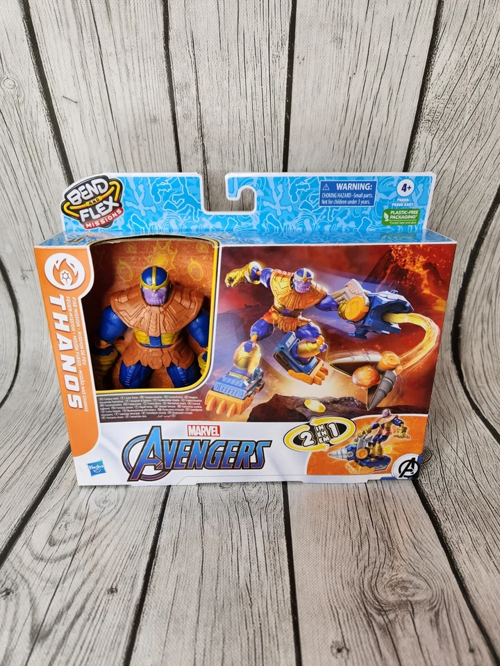 Marvel Avengers Bend And Flex Missions Thanos Fire Mission Figure 6" THANOS