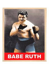 BABE RUTH BOXING 49 ACEO ART CARD ### BUY 5 GET 1 FREE ### or 30% OFF 12 OR MORE