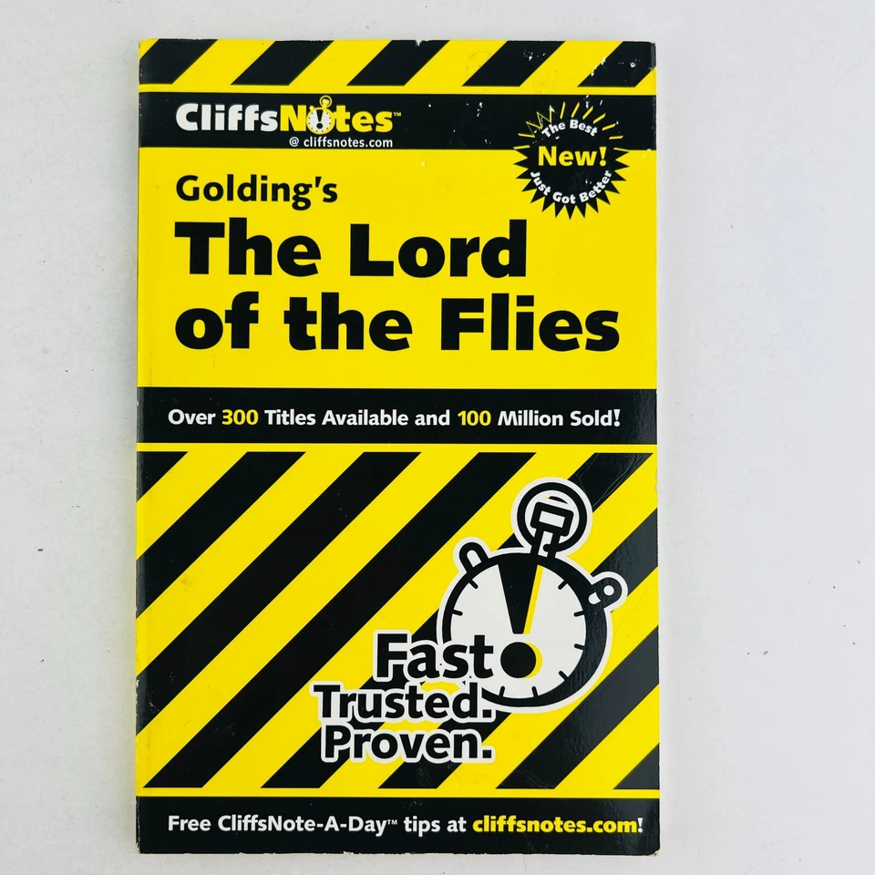 CliffsNotes on Goldings Lord of the Flies (Literature Guides) Paperback - Image 1 of 2