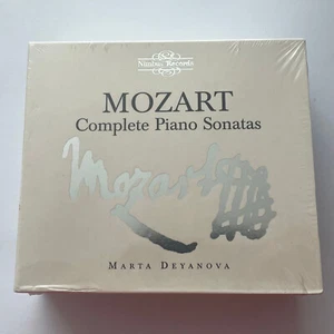 Mozart Complete Piano Sonatas - Marta Deyanova (6 x CD Box Set 1996) SEALED - Picture 1 of 3