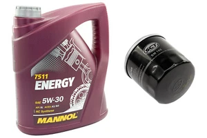5W30 Motoröl Set Ölfilter SM160 4 Liter für Chevrolet Daewoo Daihatsu Nissan - Bild 1 von 4