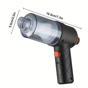 Compact Cordless Vacuum Cleaner 1 Set Multifunctional Handheld Vacuum Cleaner - Afbeelding 1 van 12