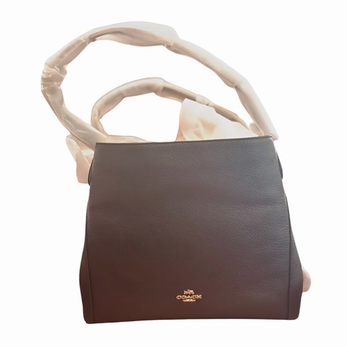 NUOVA COACH Edie 33547 Borsa a tracolla in pelle Blu Navy