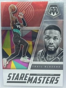 Damian Lillard Portland Trail Blazers 2022-23 NBA Mosaic #17 STARE MASTERS - Picture 1 of 1