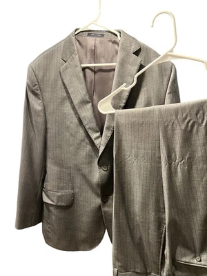Traje Daniel Cremieux Loro Piana Hombre 2 Piezas 44R / 38 (37)x30 Gris Rayas Decano Foto 1 de 4