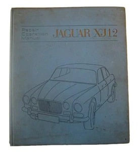 JAGUAR XJ12 Repair Operation Manual 1972 Genuine Factory Ringbinder E.172/1 - Picture 1 of 4