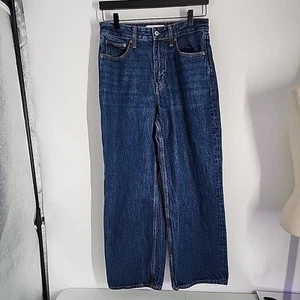 Abercrombie & Fitch Größe 4/27 The Loose Curve Love High Rise Jeans Damen 90er - Bild 1 von 9