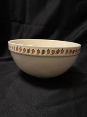 Rae Dunn Pumpkin Serving/Mixing Bowl Fall Thanksgiving Bowl, Rare, No Chips! - Image 1 of 3