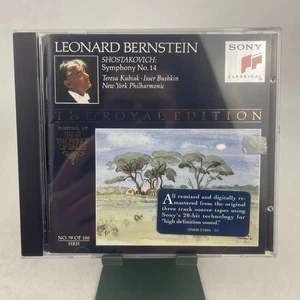 Shostakovich: Symphony 14 - Leonard Bernstein CD Used - Picture 1 of 4
