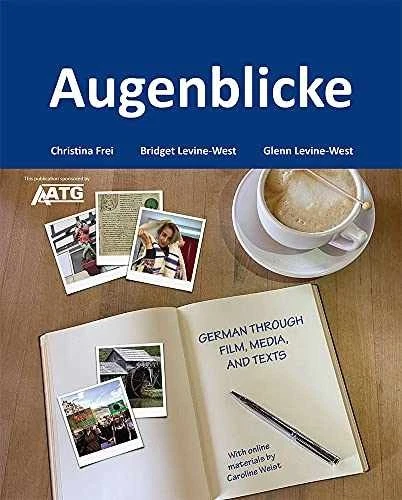 Augenblicke: German through - Spiral-bound, by Christina Frei; Bridget - Good - Image 1 of 2