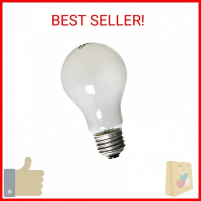 Westinghouse 0410000, 25 Watt, 130 Volt Frost Incand A19 Light Bulb, 5000 Hour 2 - Image 1 of 2