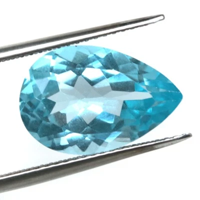 6,27 CT. VVS Topacio Azul Cielo Brasil Pera 9 x 11 mm. Foto 1 de 4