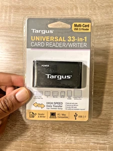 Targus Universal 33 in 1 Card Reader Writer Multi Card USB 2.0 Reader Micro SD - Picture 1 of 10