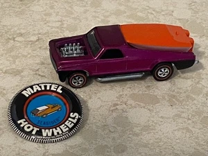 VINTAGE HOT WHEELS REDLINE 1969 SEASIDER MAGENTA US 1-OWNER BADGE REAL NICE!! - Picture 1 of 17