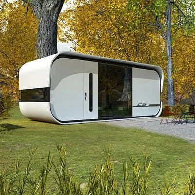 Good Quality Capsule Mobile Office Eco-Friendliness Light Steel Villa - Image 1 of 4