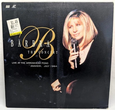 Barbra Streisand - Barbra The Concert (Laserdisc, 1994) MLV 50115 Foto 1 de 3