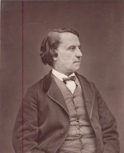 Louis Blanc France old Woodburtype Photoglyptie Carjat Photo 1875' - Imagen 1 de 2