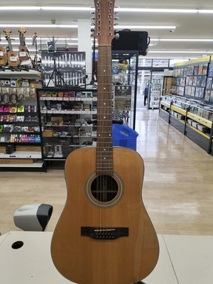 Aria Ad-215/12 12 String Acoustic Electric Guitar Safe delivery from Japan - Image 1 of 4