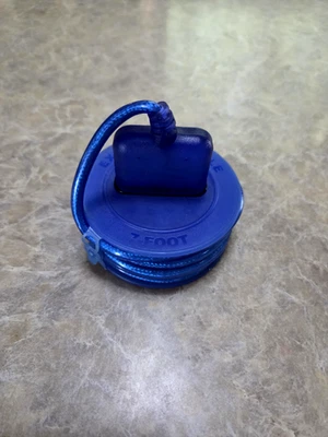 PlayStation 2 PS2 Mad Catz Controller Extension Cable 7ft - Clear Blue Tested - Image 1 of 2