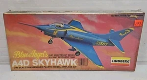 1982 Lindberg Blue Angels Douglas A-4 Skyhawk 1:48 Scale Kit 2333 New Sealed Box - Picture 1 of 5
