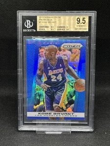 2013-14 Panini PRIZMS Blue #1 Kobe Bryant BGS 9.5 ( POP 4 ) - Picture 1 of 2