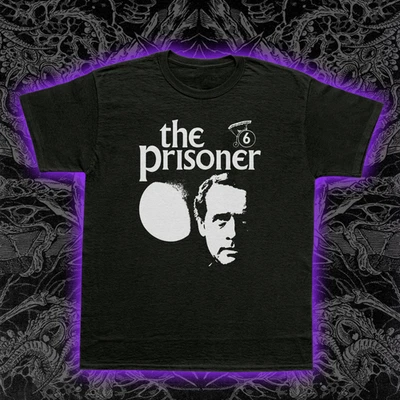 Camiseta The Prisoner Programa de TV Patrick McGoohan Village Número Seis Camiseta de Culto S-5XL Foto 1 de 2