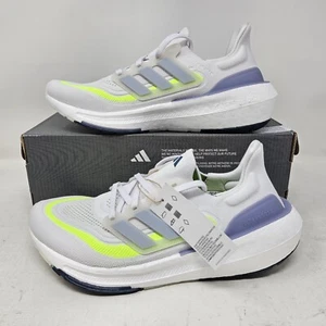 Wmns Adidas Ultraboost Light W Low Running Shoes / White Lime / IE1775 / Size 9 - Picture 1 of 6