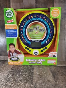 Leap Frog Spinning Lights Letter Ring, Match Letters w/ Phonetic Sounds