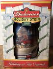 2001 Budweiser 20oz Stein Holiday At The Capitol