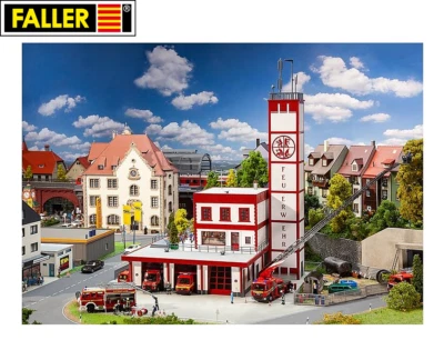 Faller H0 130159 Moderne Feuerwache - NEU + OVP  - Bild 1 von 4