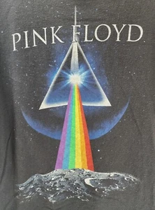 Delta Pro Weight Pink Floyd Black Pre-Shrunk Cotton Short Sleeve T-shirt Size XL - Picture 1 of 7