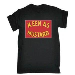Keen As Mustard - Herren lustige Neuheit T-Shirt T-Shirt Shirt Top T-Shirt - Bild 1 von 10