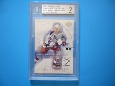 2001/02 UPPER DECK CHALLENGE FOR THE CUP CARD #120 MIKAEL SAMUELSSON RC BGS 9 MT