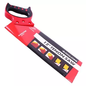 LARGE 12" PROFESSIONAL TENON SAW Soft Grip Handle 12TPI QUALITY Woodworking UK - Picture 1 of 12