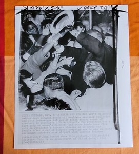 LYNDON B. JOHNSON PRESIDENT VINTAGE ORIGINAL PHOTO SAN FRANCISCO EXAMINER WOW