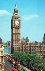 Big Ben London England Postcard - Picture 1 of 2